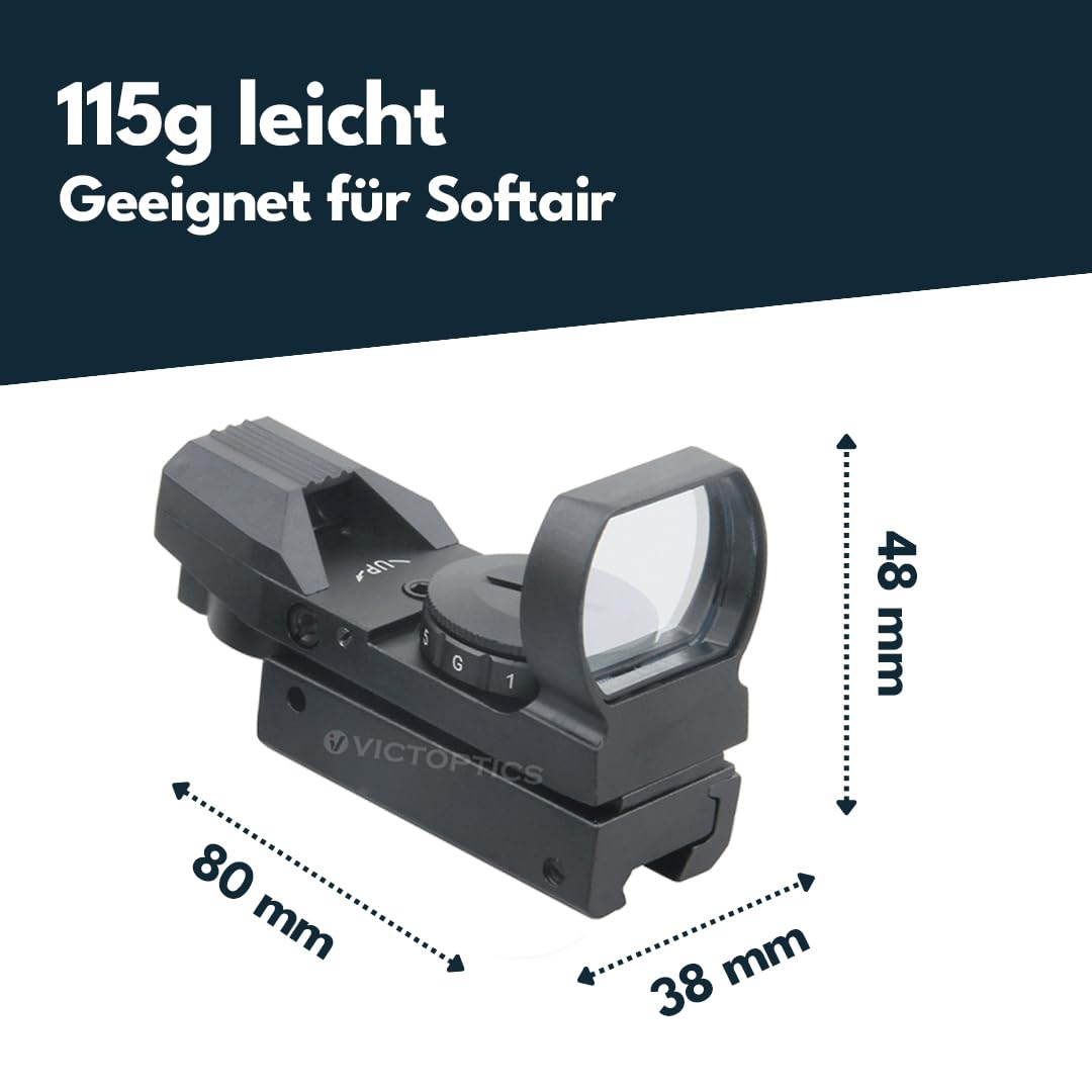 Amazon.co.jp: ベクターオプティクス VictOptics Z1 1x23x34